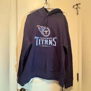 Tennessee Titans Navy Blue Hoodie NWT